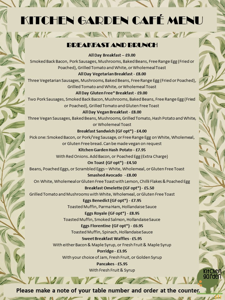 Cafe The Kitchen Garden Café Café Shop Deli Birmingham