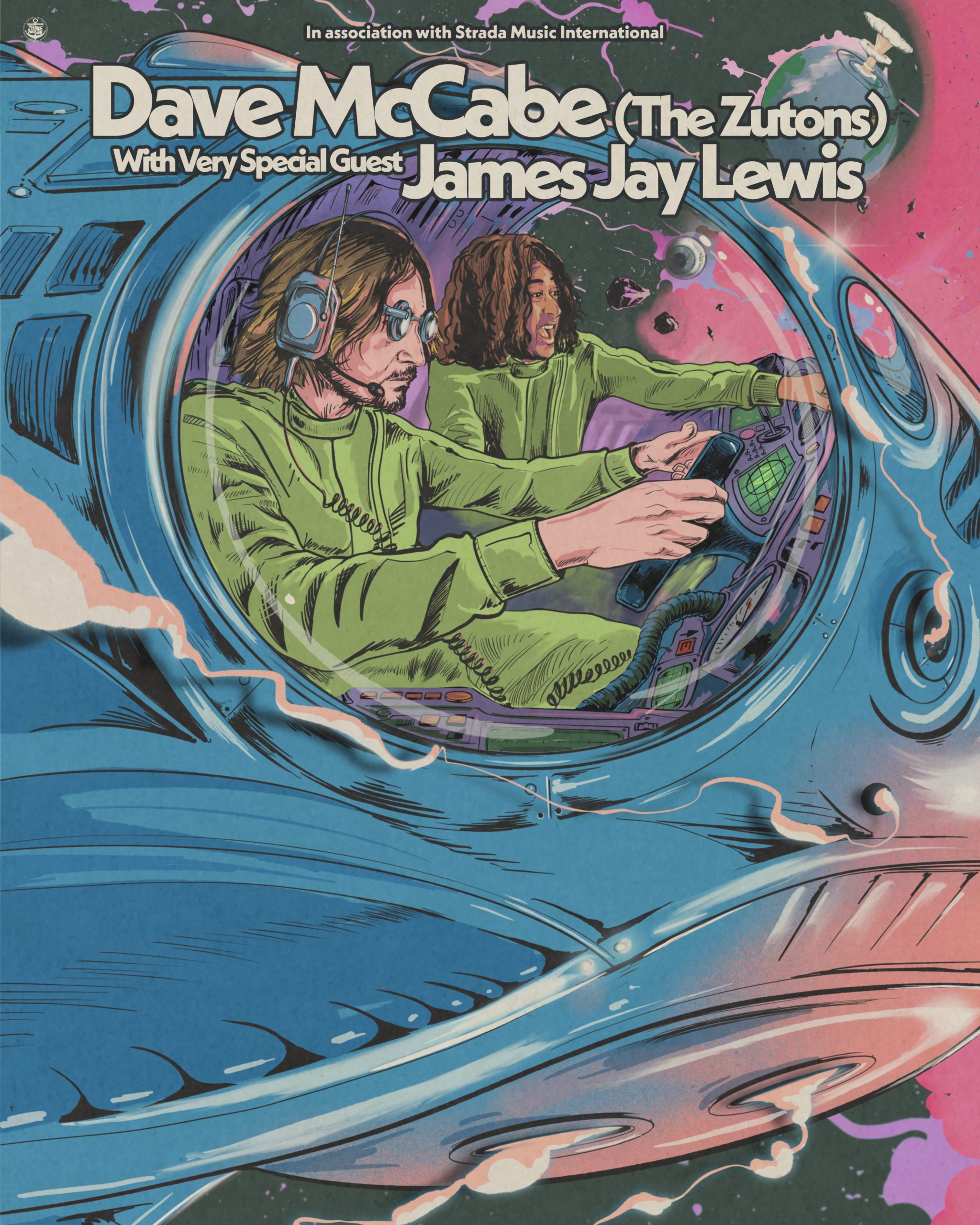 Dave McCabe (The Zutons) With Very Special Guest James Jay Lewis