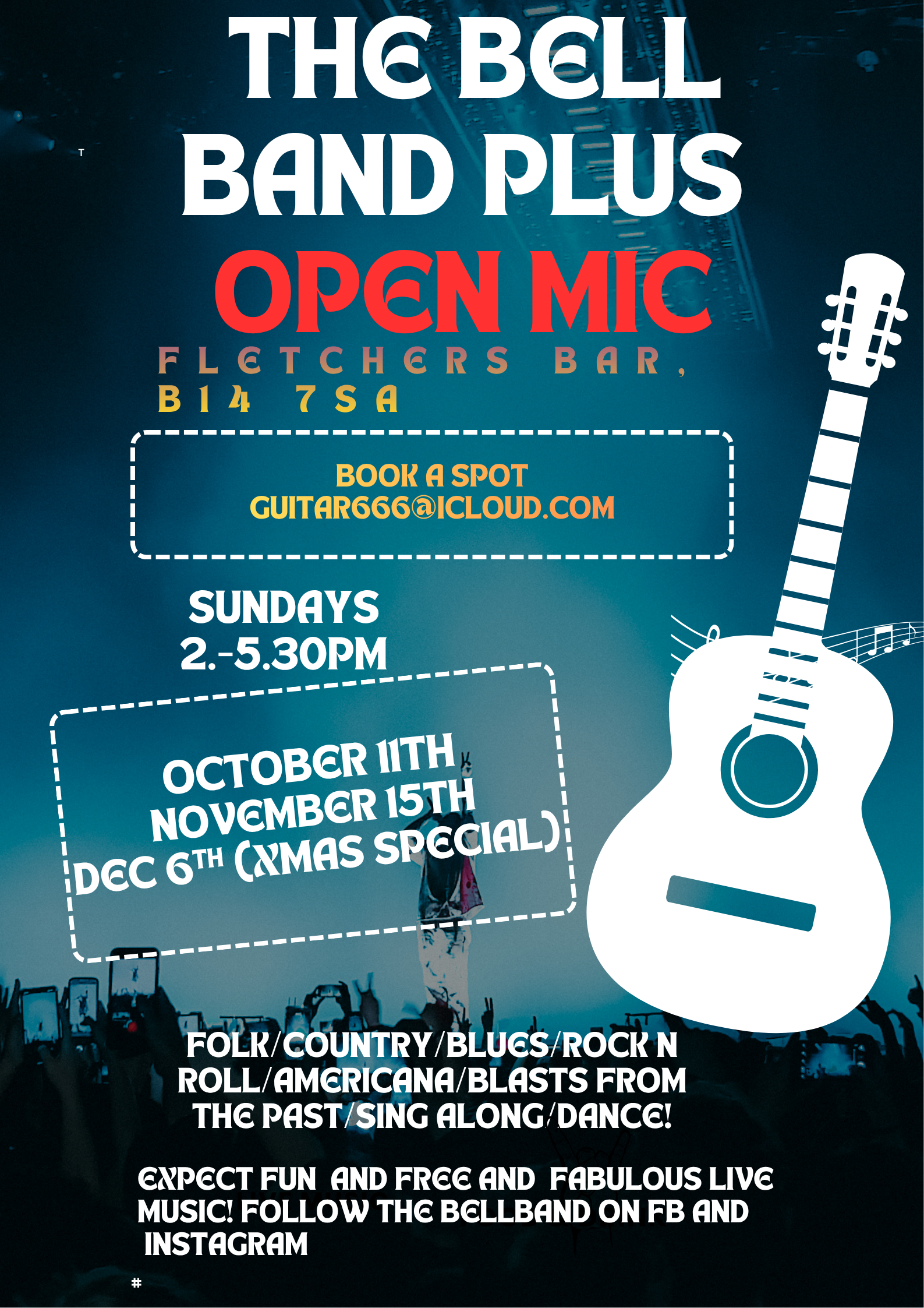 The Bell Band: Open Mic